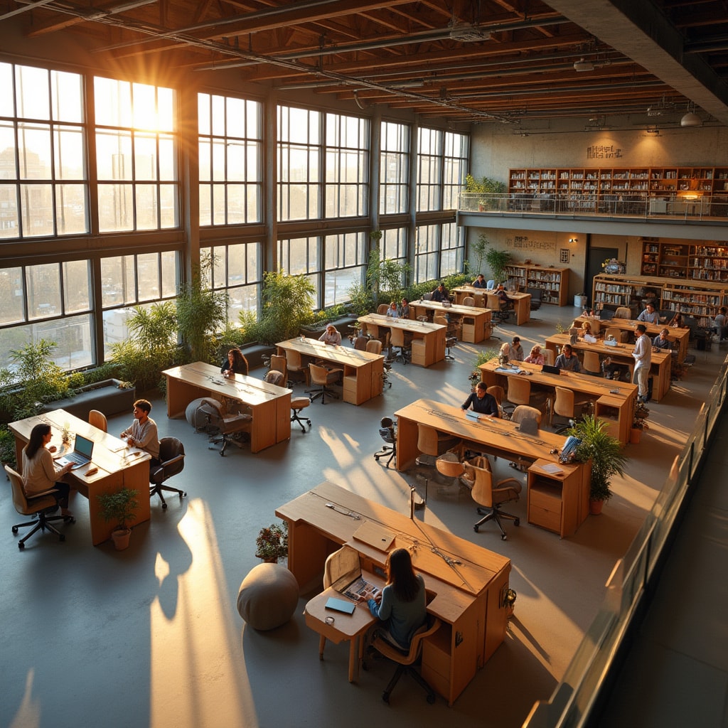 Aménagement d'espace de coworking