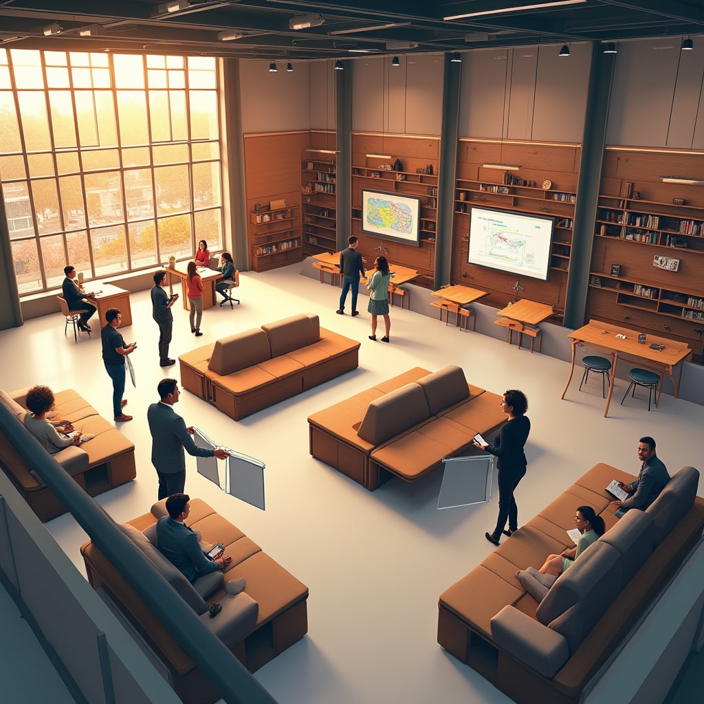 Espace d'innovation flexible